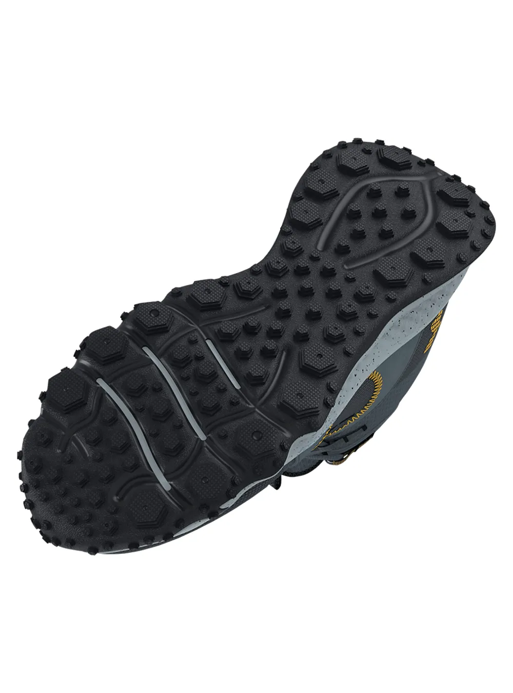 SALE - Under Armour Charged Maven Trek Trail Shoes - Gravel/Harbor Blue