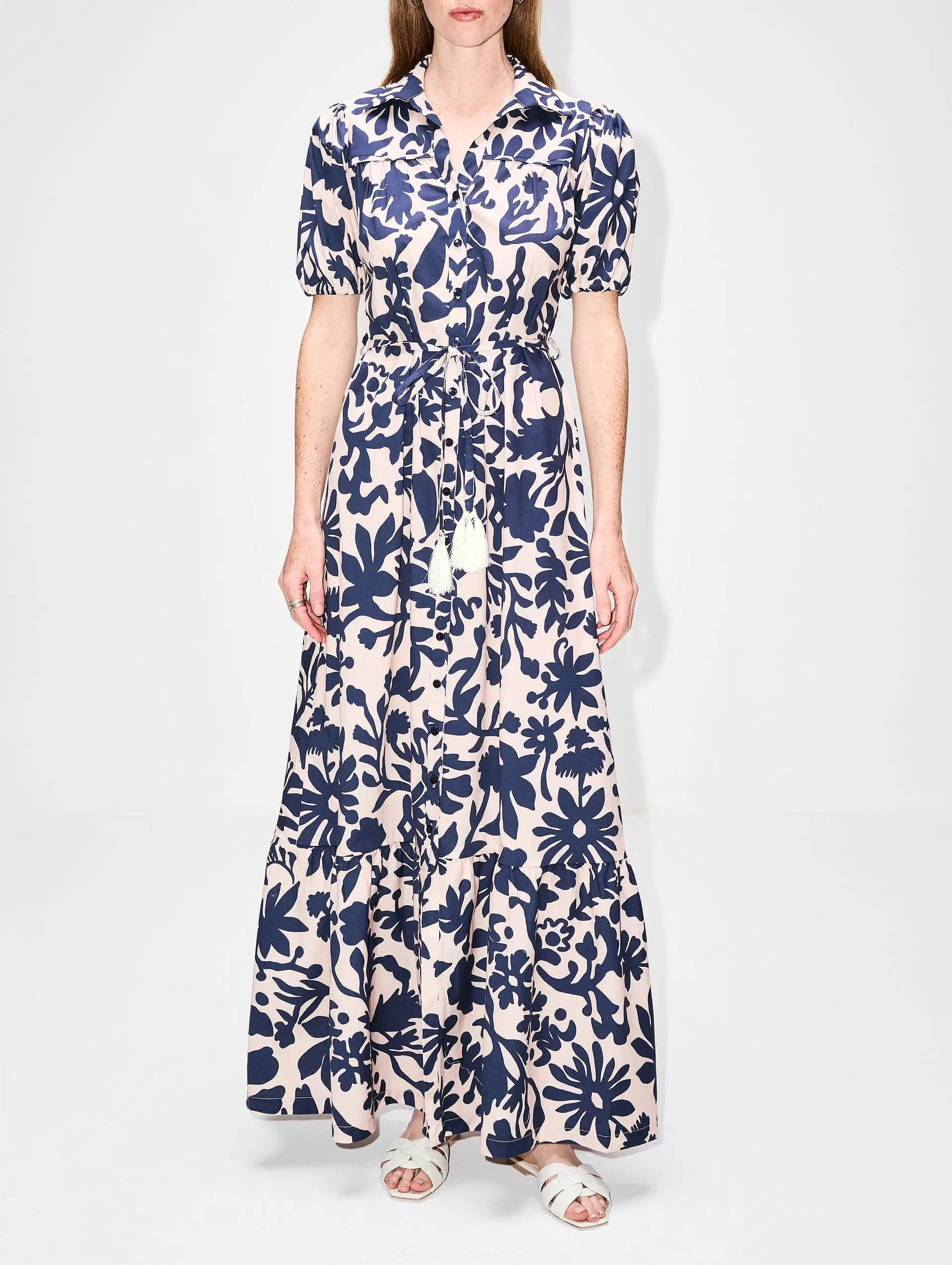 Salento Belted Maxi Dress