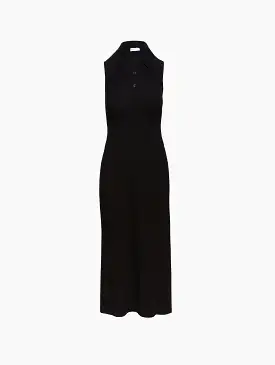 Sleeveless Polo Dress