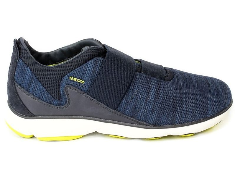 SNEAKERS UOMO GEOX U NEBULA A MESH NAPPA NAVY U25D7A 01485 C4064