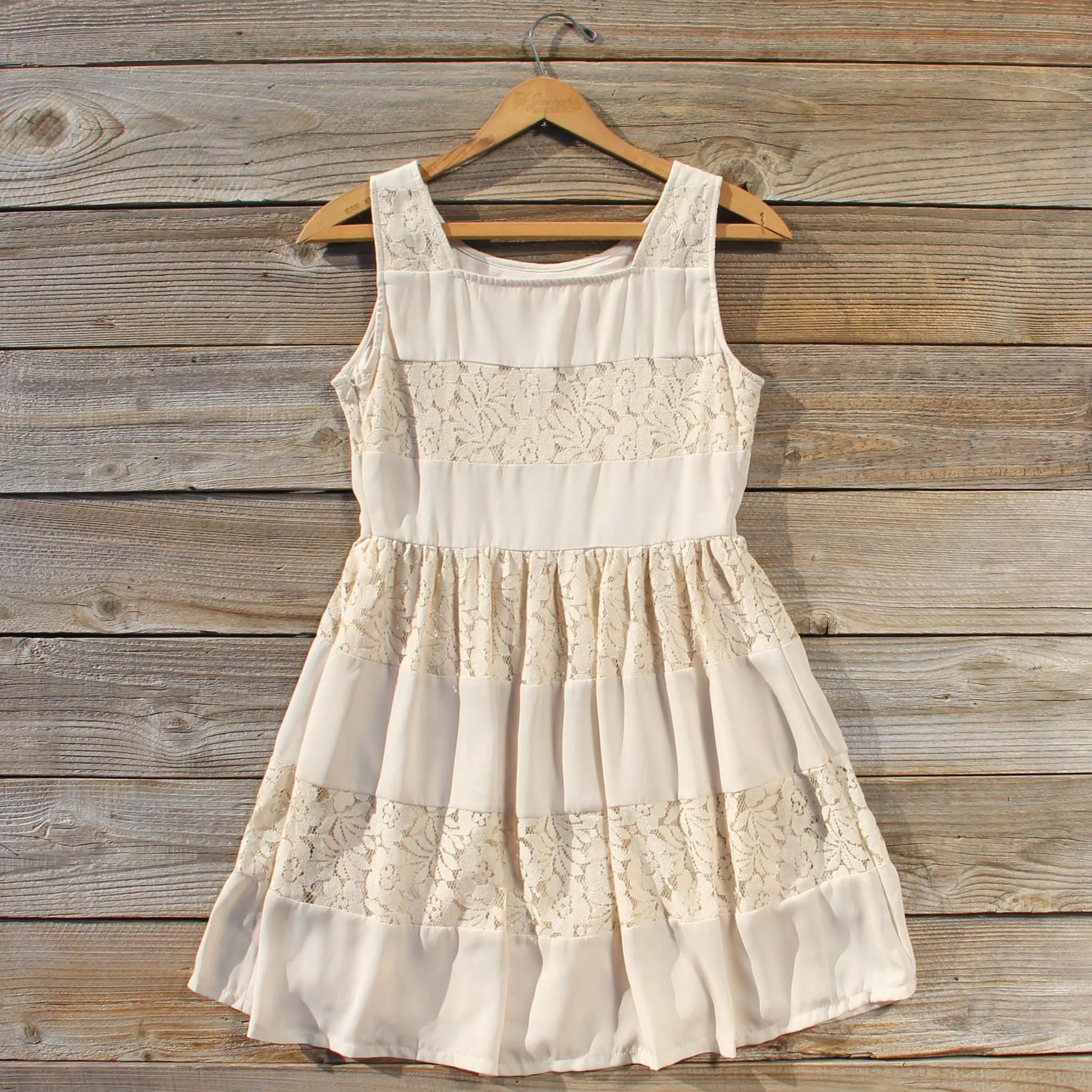 Snow Frost Lace Dress