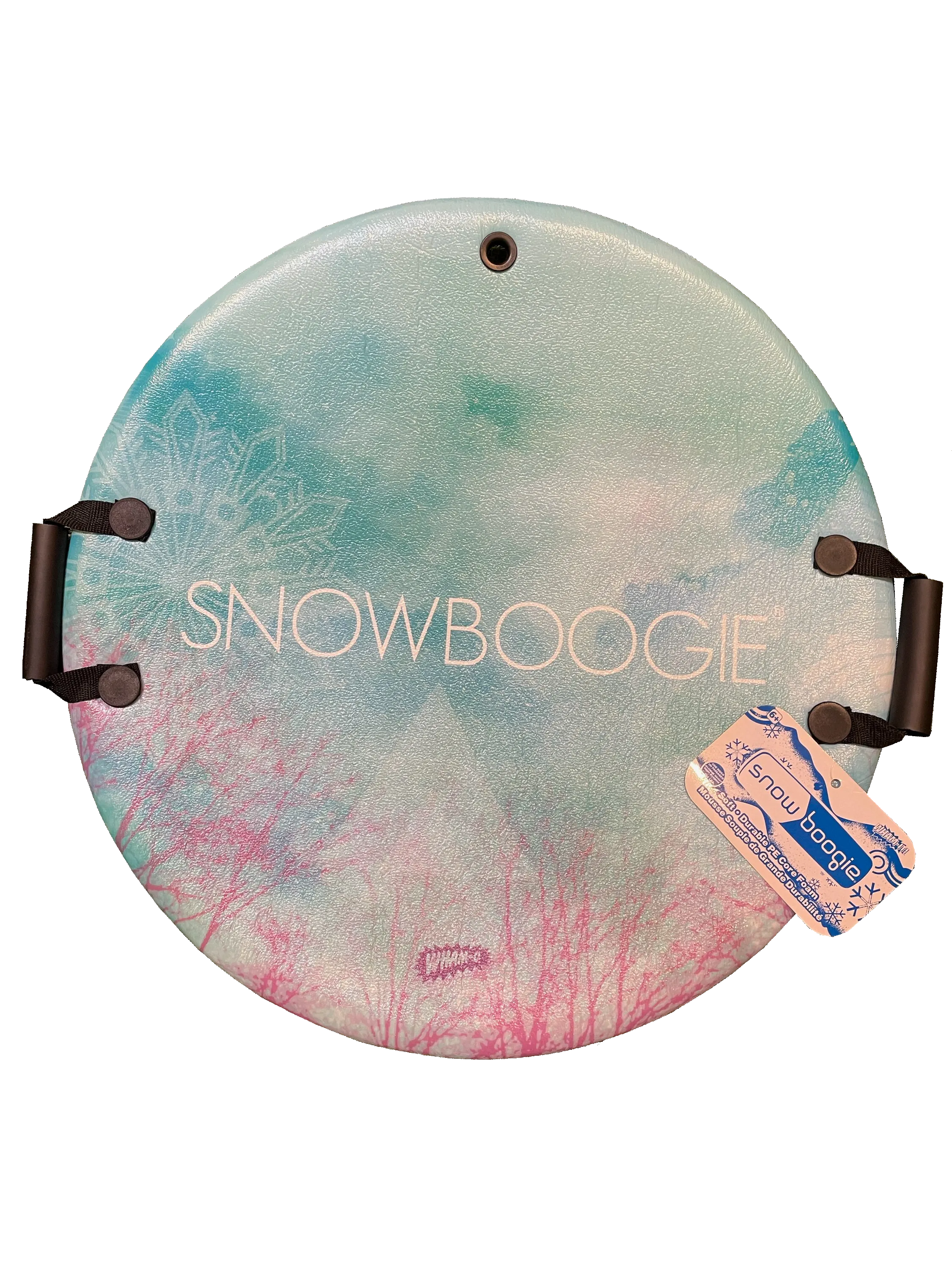 Snowboogie Round Sled- Blue