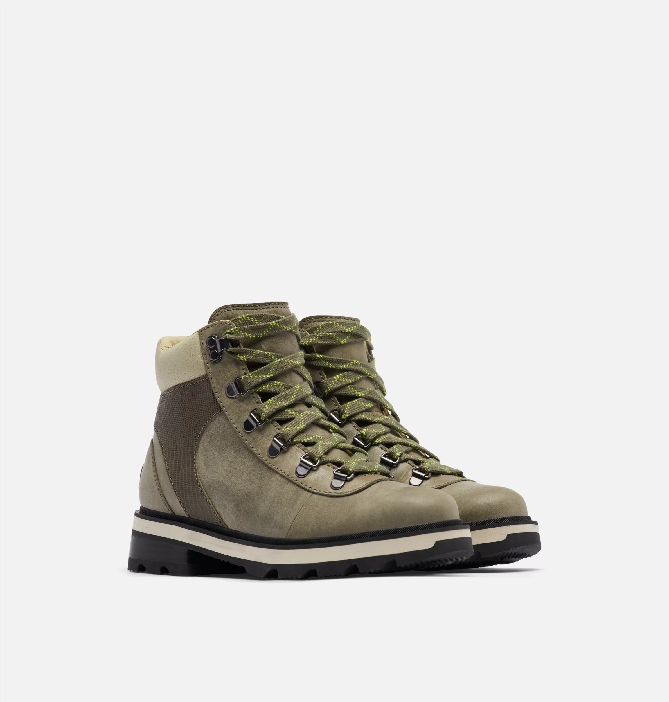 Sorel Women's Lennox Hiker STKD - Stone Green/Laurel Leaf