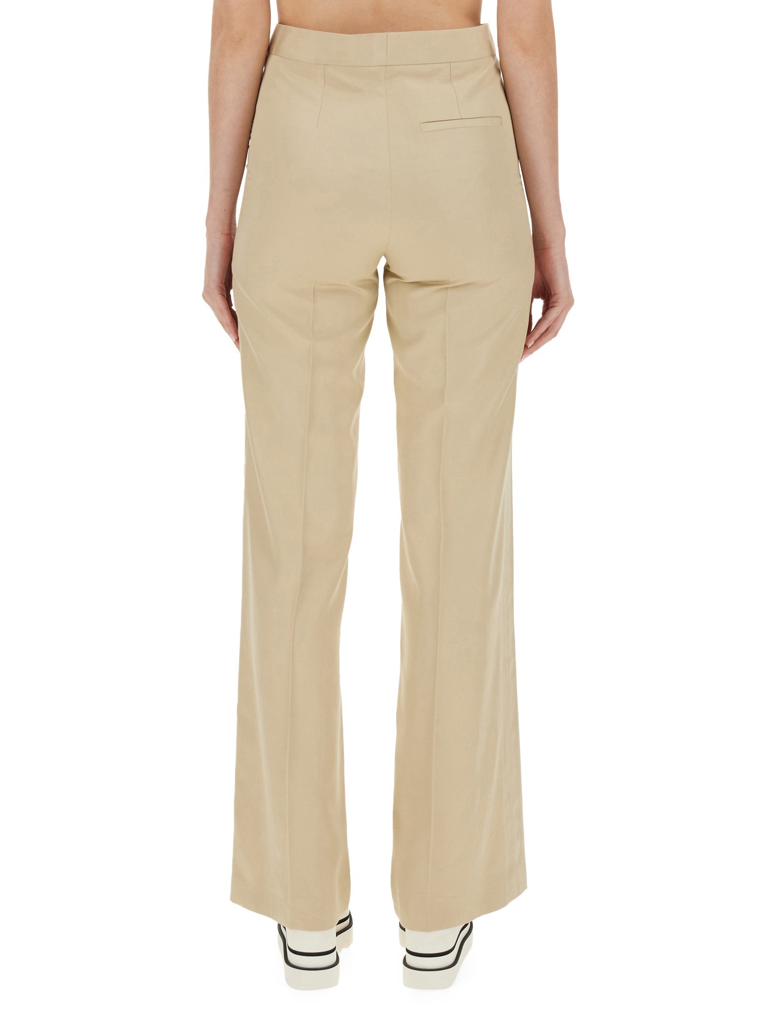 STELLA McCARTNEY    VISCOSE FLARE FIT PANTS