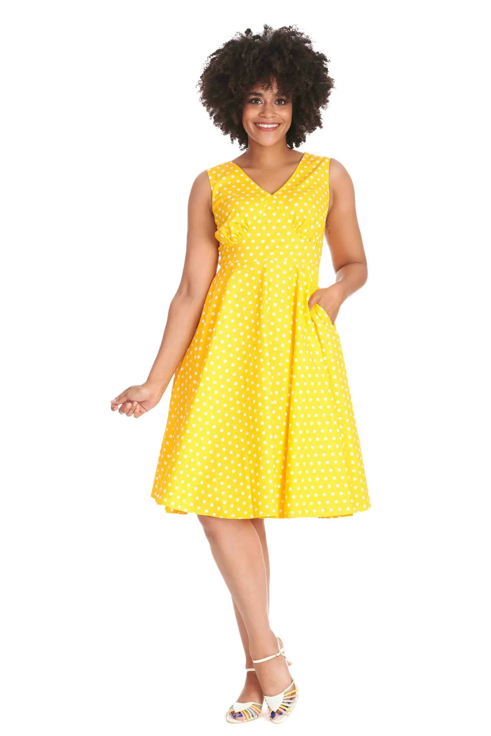 SUMMER OF SPOTS DRESS