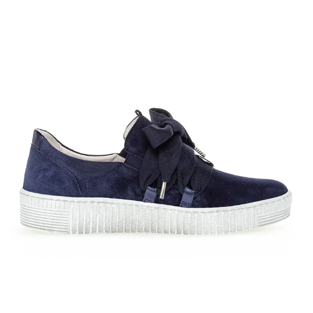 WOMEN'S GABOR 03.333.16 BOW TIE SNEAKER | MARINE