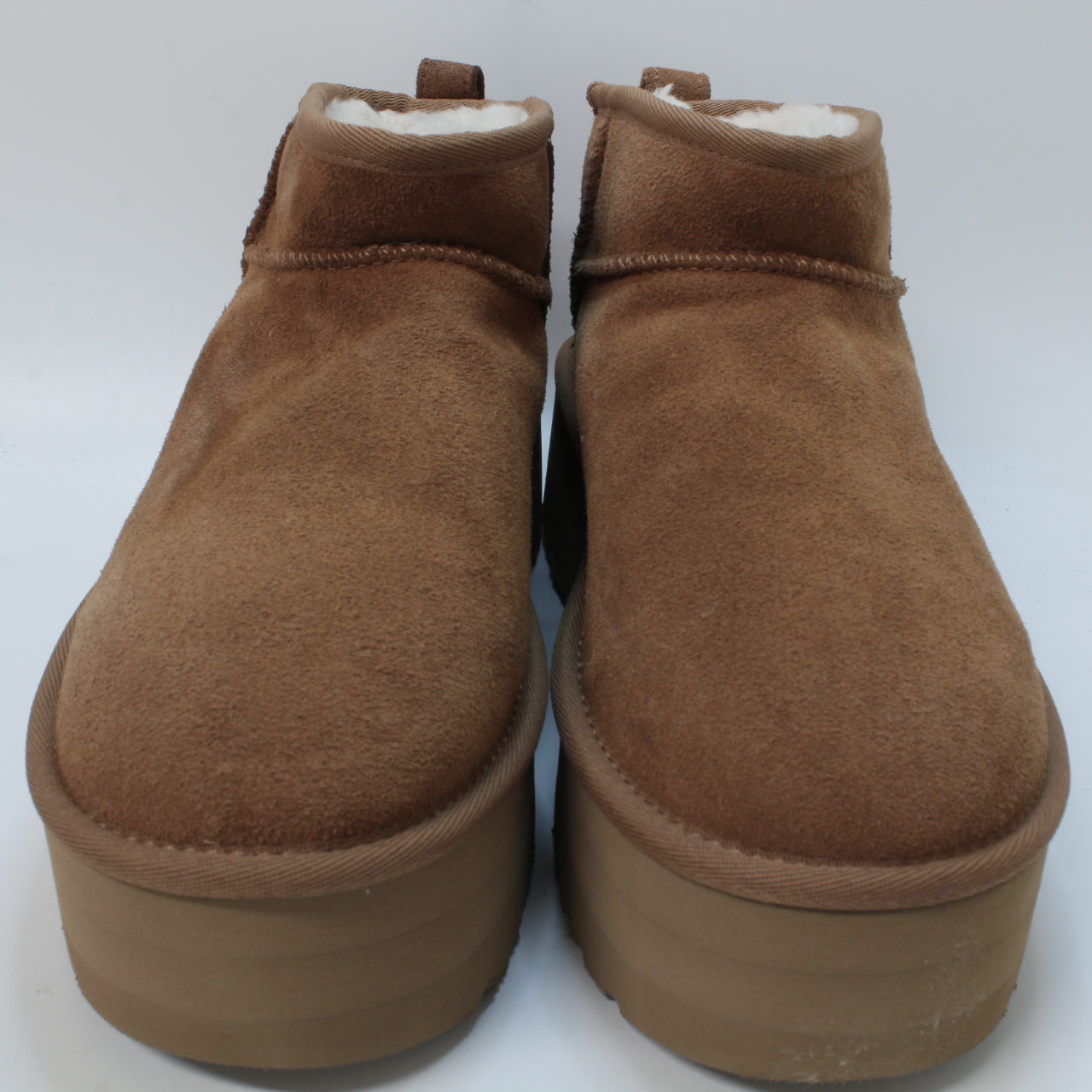 Womens UGG Classic Ultra Mini Platform Chestnut Uk Size 6